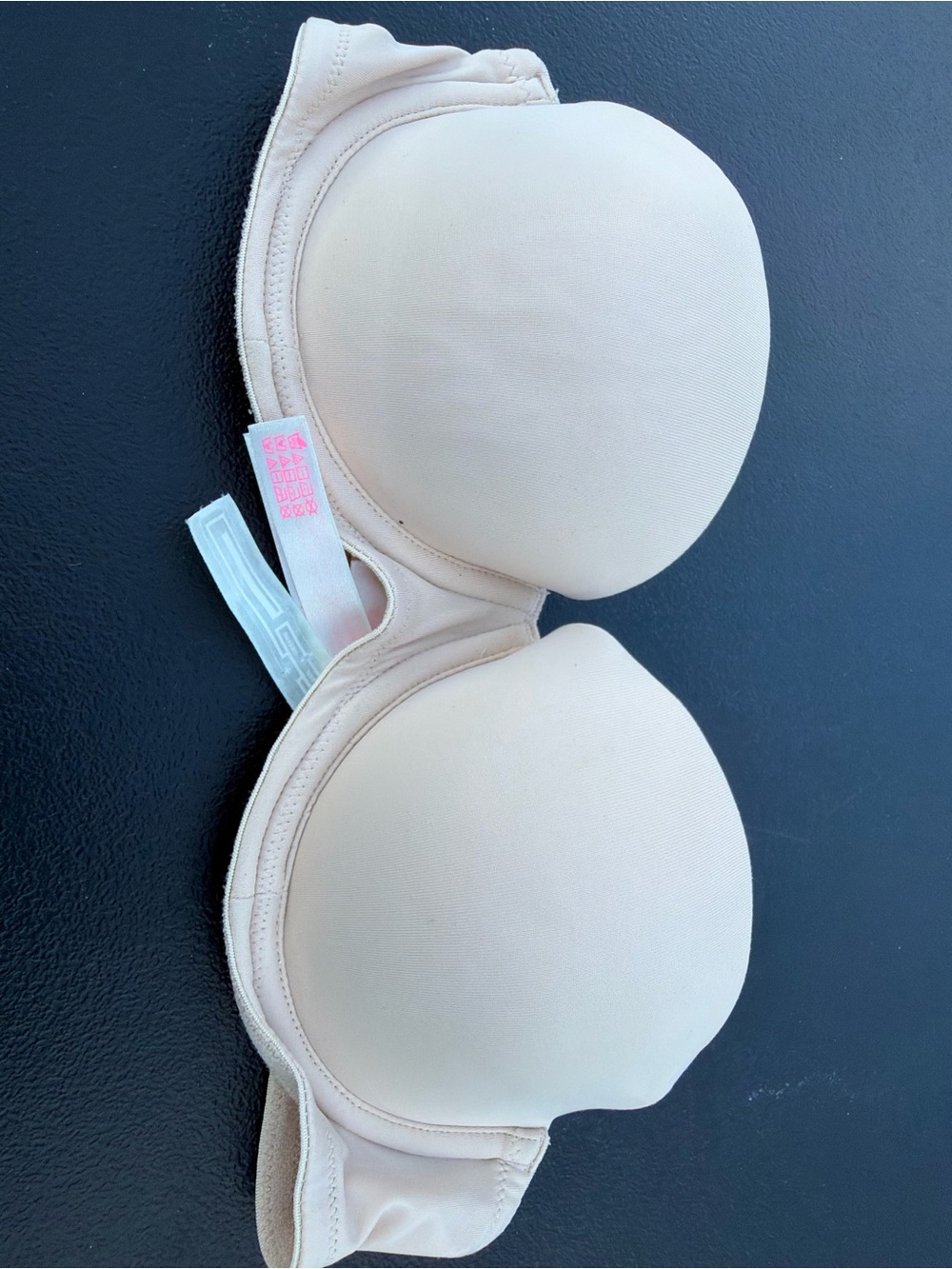 PINK Victoria's Secret Light Nude Strapless Padded Bra